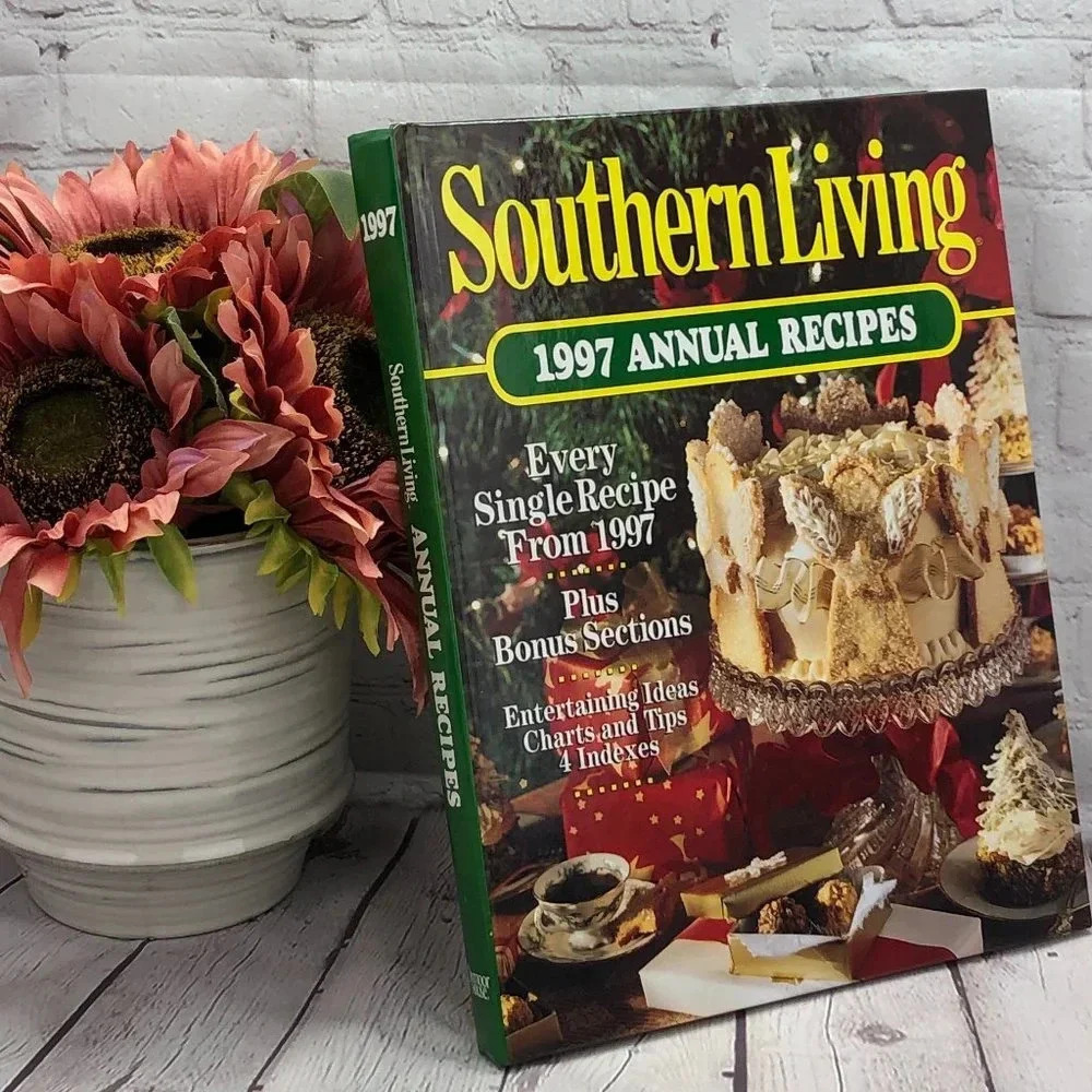 vintage Southern Living 1997 Annual Recipes country cottage